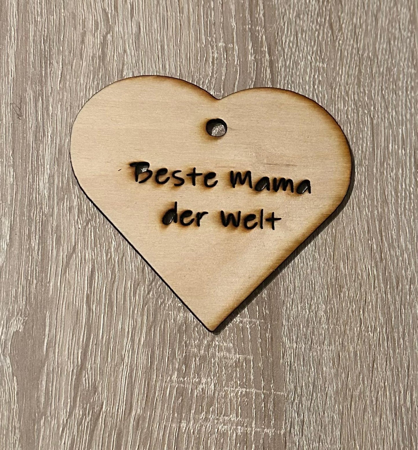 personalisierter Holzkühlschrankmagnet