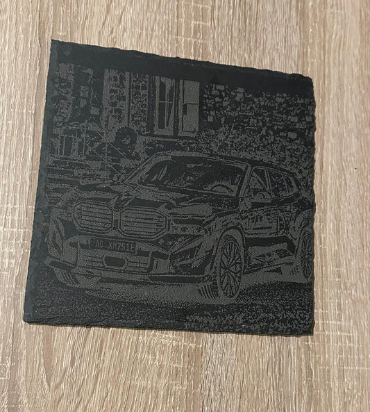 personalisierte Schieferplatte mit Gravur